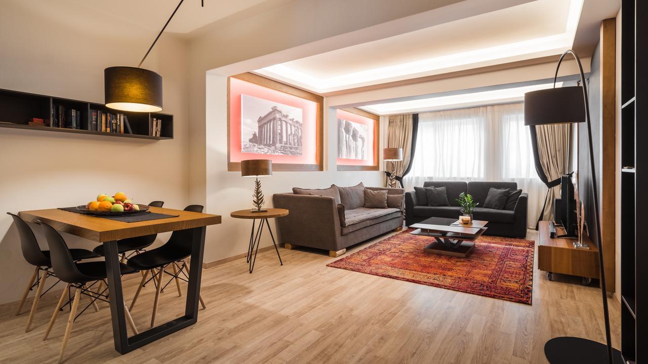 Acropolis Boutique Residence Athen Exterior foto